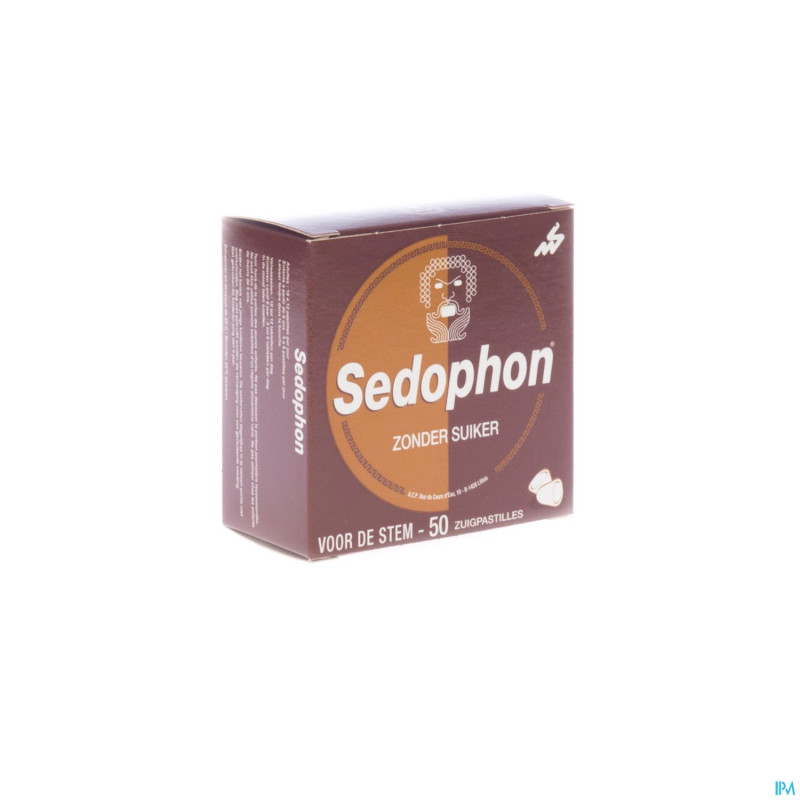 Sedophon sans sucre past a sucer 50g