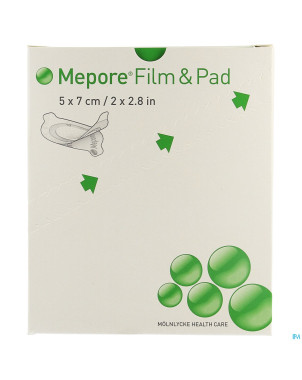 Mepore film + pad oval  5x 7cm 85 275200