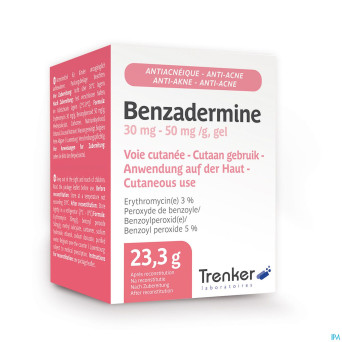 Benzadermine 30 mg/50 mg gel pot 23,3 g
