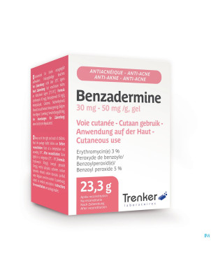 Benzadermine 30 mg/50 mg gel pot 23,3 g