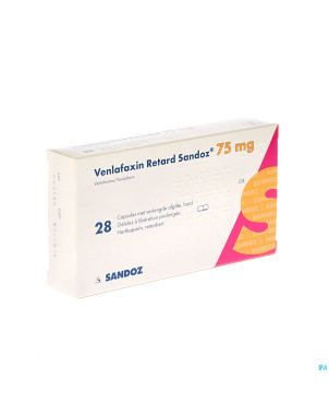 Venlabloxus  75mg liberation prolongee caps  28