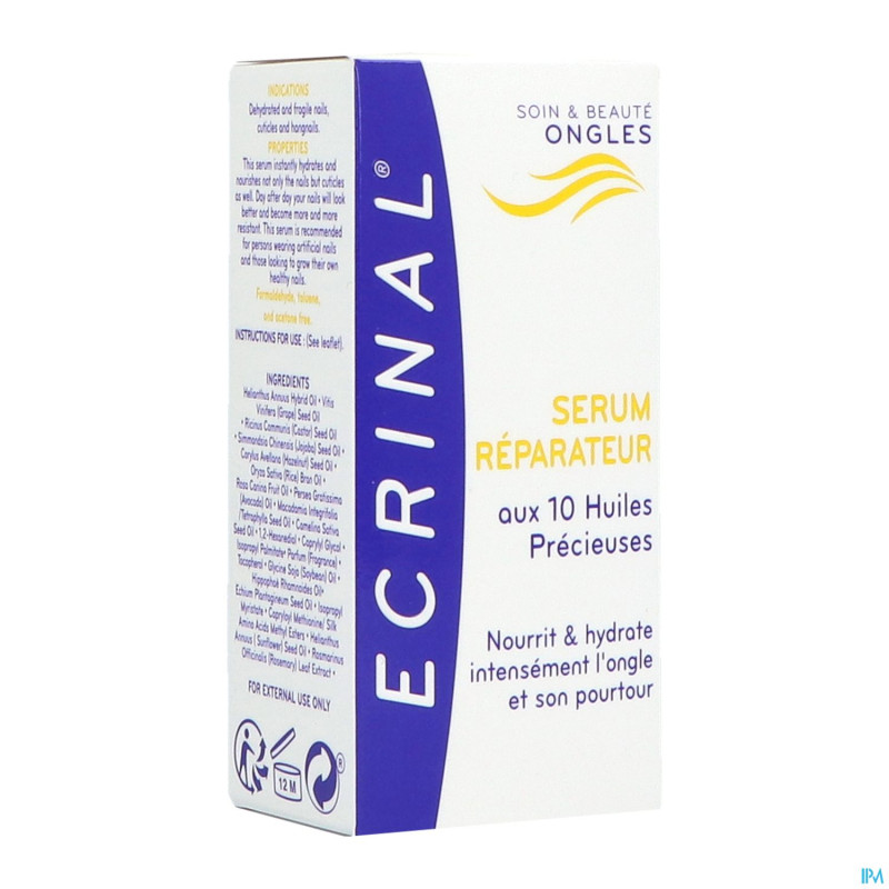 Ecrinal serum reparateur    fl 10ml 20145