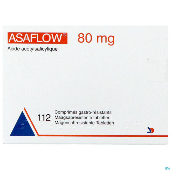 Asaflow  80mg comp gastro resist bli 112x 80mg