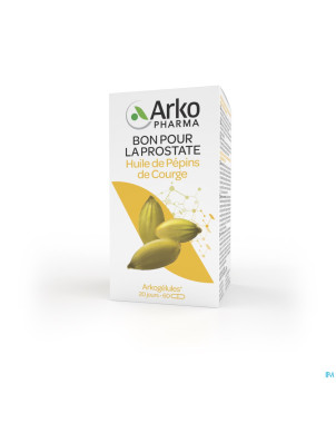 Arkogelules huile de pepins de courge caps  60