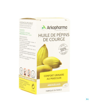 Arkogelules huile de pepins de courge caps  60