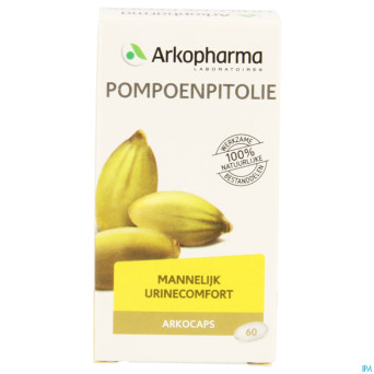 Arkogelules huile de pepins de courge caps  60