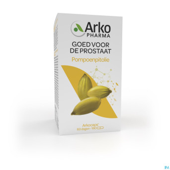 Arkogelules huile de pepins de courge caps 180