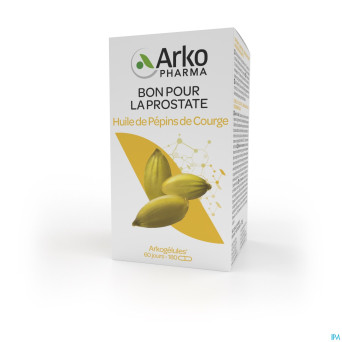 Arkogelules huile de pepins de courge caps 180
