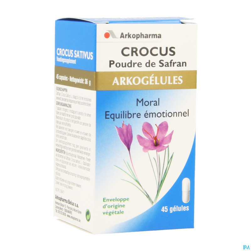 Arkogelules crocus caps 45