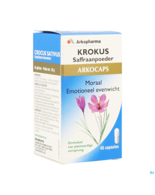 Arkogelules crocus caps 45