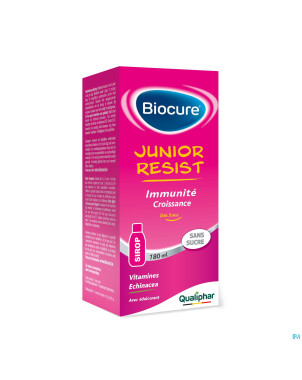 Biocure junior sirop sans sucre    180ml