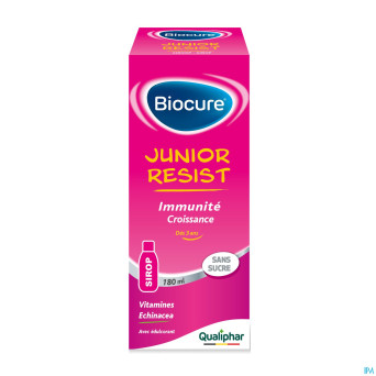 Biocure junior sirop sans sucre    180ml