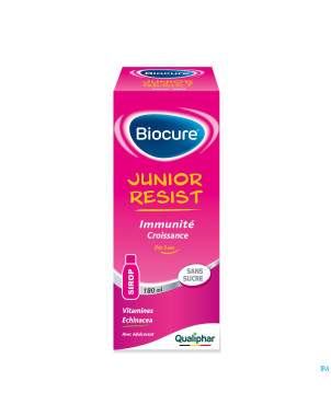 Biocure junior sirop sans sucre    180ml