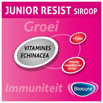 Biocure junior sirop sans sucre    180ml