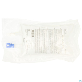 Volulyte 6% freeflex sol perf sac 20 x 500ml