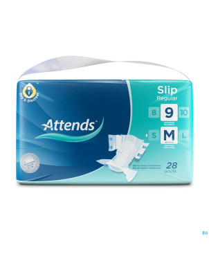 Attends slip 9 medium regular  1x28