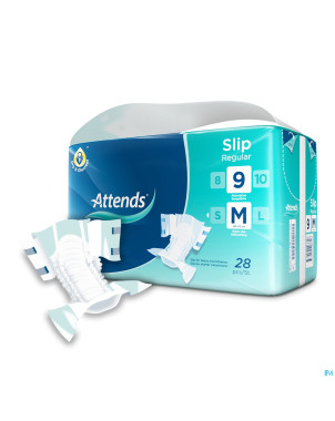 Attends slip 9 medium regular  1x28
