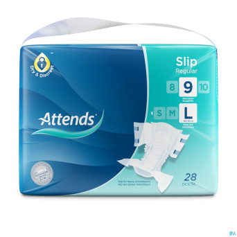 Attends slip 9 large regular   1x28