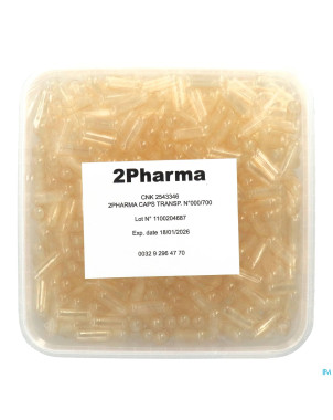 2pharma caps transparent 000  700