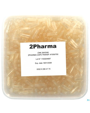 2pharma caps transparent 000  700