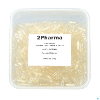2pharma caps transparent  00 1000