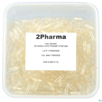 2pharma caps transparent  00 1000