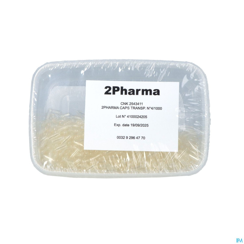 2pharma caps transparent   4 1000