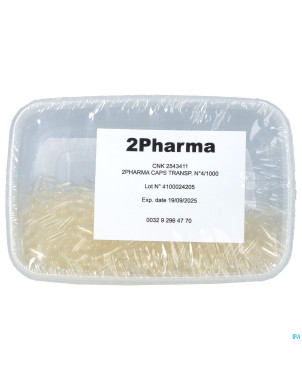 2pharma caps transparent   4 1000