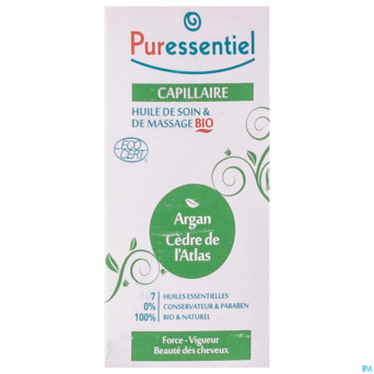 Puressentiel massage hle argan cedre atl.bio 100ml