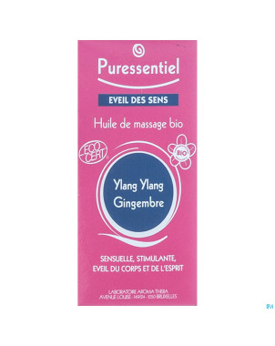 Puressentiel massage hle ylang yl.-gingem.bio100ml