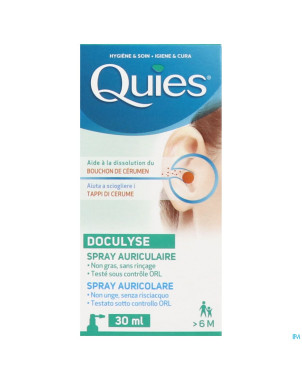 Quies doculyse a/bouchon cerumen spray    30ml