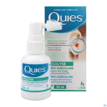 Quies doculyse a/bouchon cerumen spray    30ml