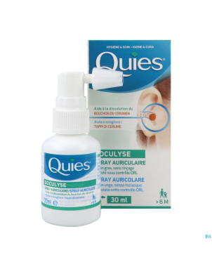 Quies doculyse a/bouchon cerumen spray    30ml