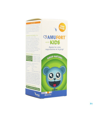 Amufort kids sirop sans sucre 150ml