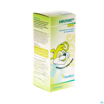 Amufort kids sirop sans sucre 150ml