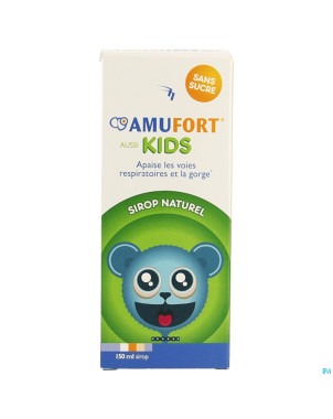 Amufort kids sirop sans sucre 150ml