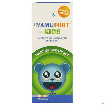 Amufort kids sirop sans sucre 150ml