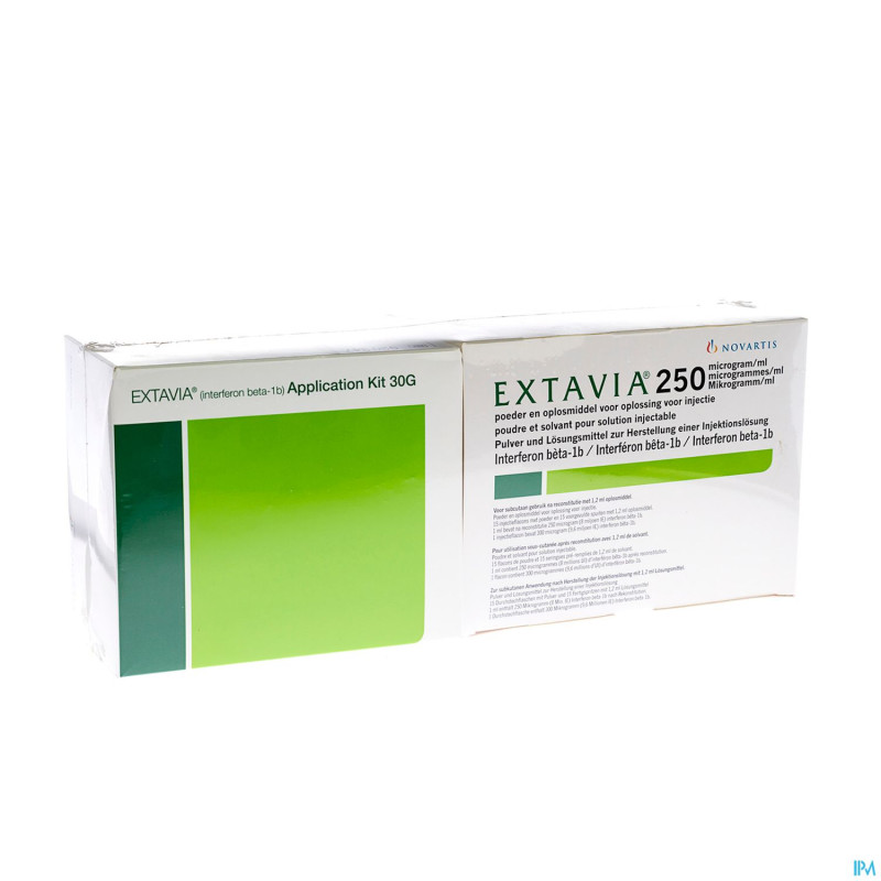 Extavia 250 mcg/ml fl inj 15 x 250 ug