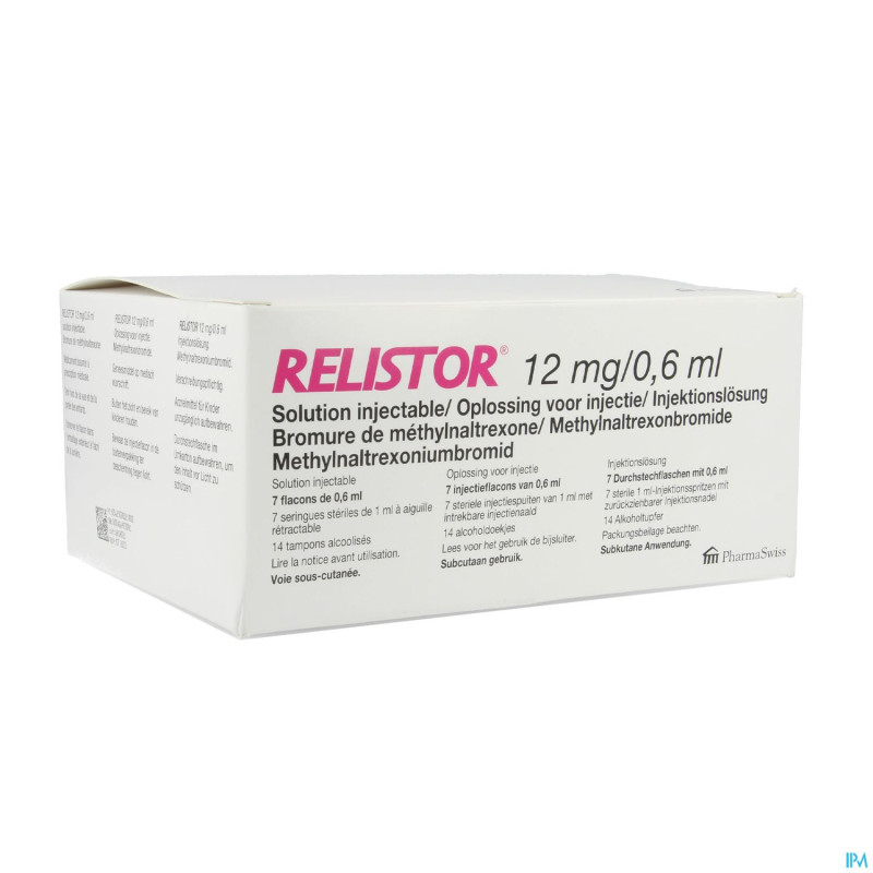 Relistor 12mg/0,6ml sol inj 7+aig. inj retractable