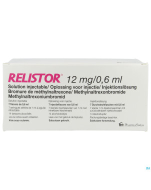 Relistor 12mg/0,6ml sol inj 7+aig. inj retractable