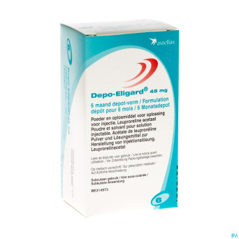 Depo eligard 45,0 mg pulv sol inj 1