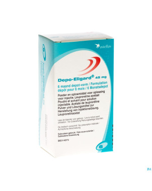 Depo eligard 45,0 mg pulv sol inj 1