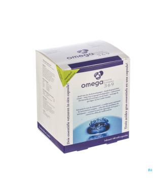 Omega 3-6-9 complex huile poisson  softcaps 160