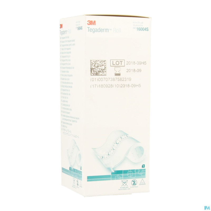 Tegaderm 3m transp    10cmx2m rouleau 1 16004s
