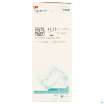 Tegaderm 3m transp    10cmx2m rouleau 1 16004s