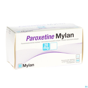 Paroxetine viatris 20mg comp 100 blister