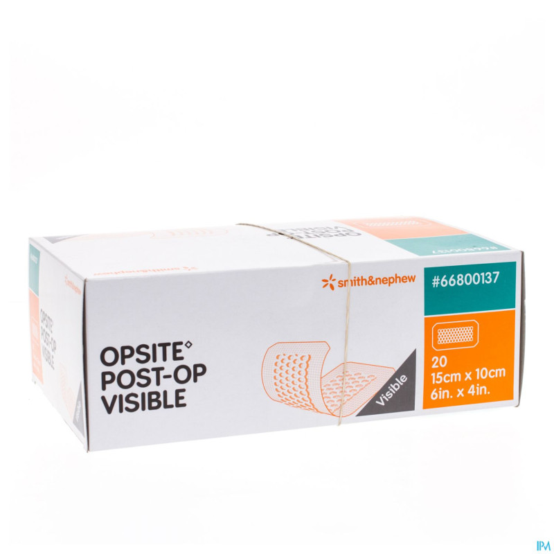 Opsite post op visible    10cmx15cm 20 66800137