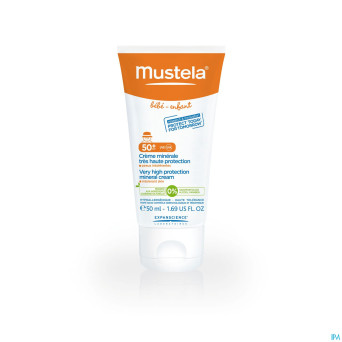 Mustela sol creme mineral ip50+ nf    50ml