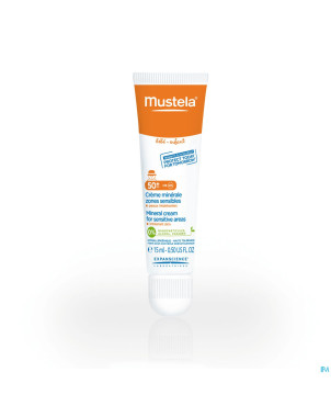 Mustela sol creme zone sensible ip50+    15ml