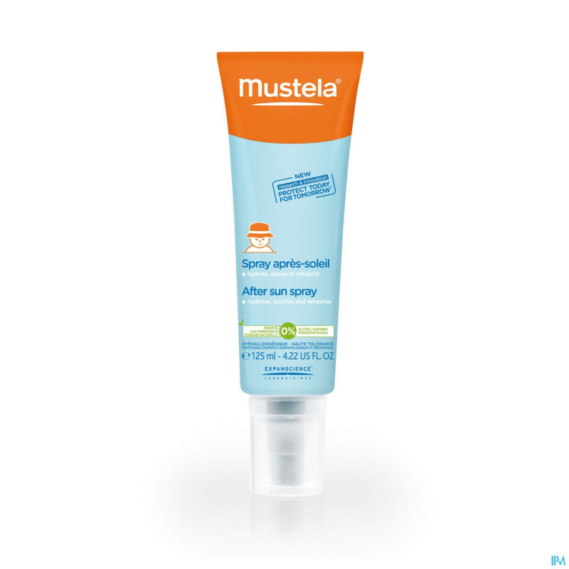 Mustela sol spray apres soleil hydratant 125ml